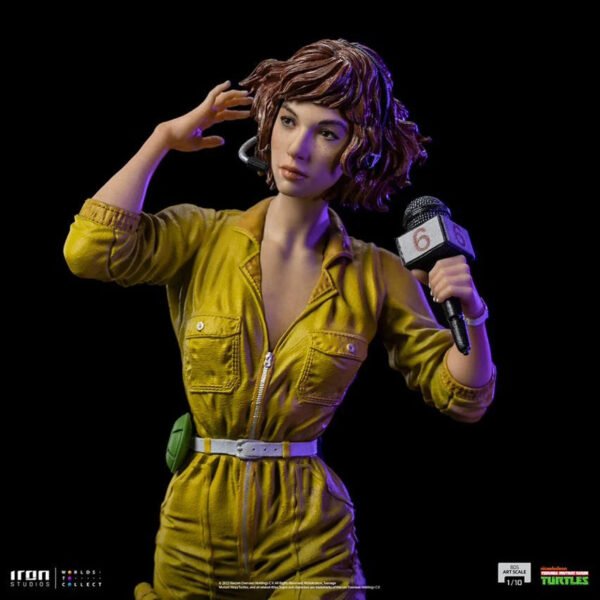 2024 Iron Studios Teenage Mutant Ninja Turtles April O’Neal 1/10 Art Scale Statue - Image 2