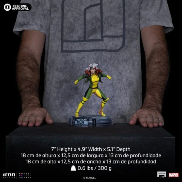 2024 Iron Studios X-Men 97 Rogue 1/10 Art Scale Statue - Image 4