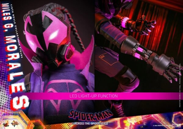 2024 Hot Toys Spider-Man: Across the Spider-Verse Miles G. Morales(Prowler) Sixth Scale Figure - Image 6