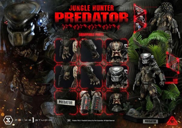 2024 Prime 1 Museum Masterline Predator (Film) Jungle Hunter Predator 1/3 Scale Statue - Image 11