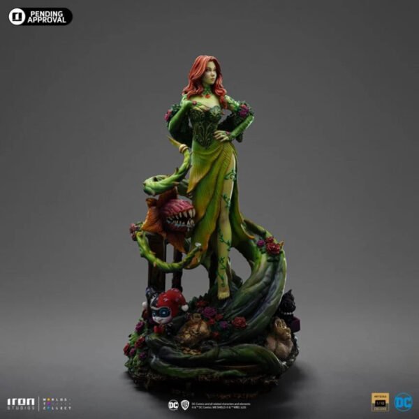 2024 Iron Studios DC Comics Poison Ivy(Gotham City Sirens) Deluxe Art Scale 1/10 Statue - Image 2