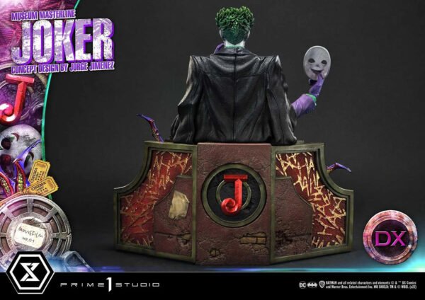 2024 Prime 1 Studio Museum Masterline Batman (Comics) The Joker (Concept Design by Jorge Jimenez) 1/3 Scale DX Bonus Version Statue - Image 6
