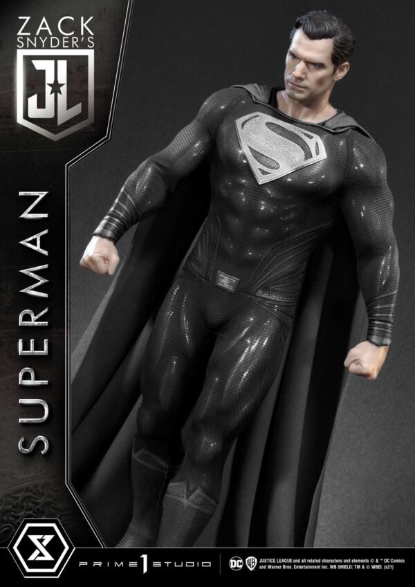 2024 Prime 1 Museum Masterline Justice League (Film) Superman Zack Snyder's Justice League 1/3 Scale Statue - Image 7