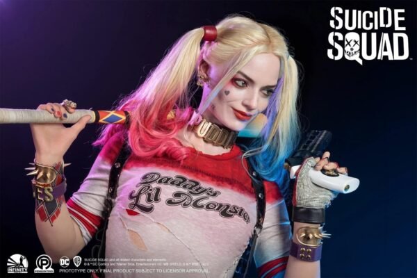 2024 Infinity Studio Suicide Squad: Harley Quinn Life-Size Bust - Image 7