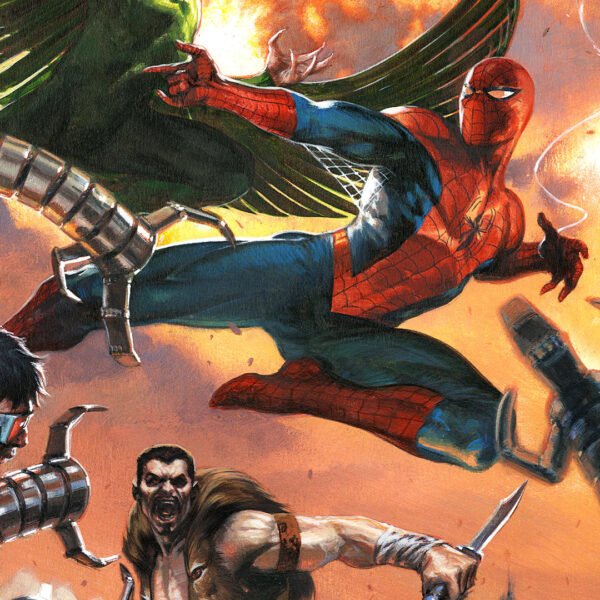 Sideshow Collectibles The Amazing Spider-Man vs Sinister Six Art Print - Image 3