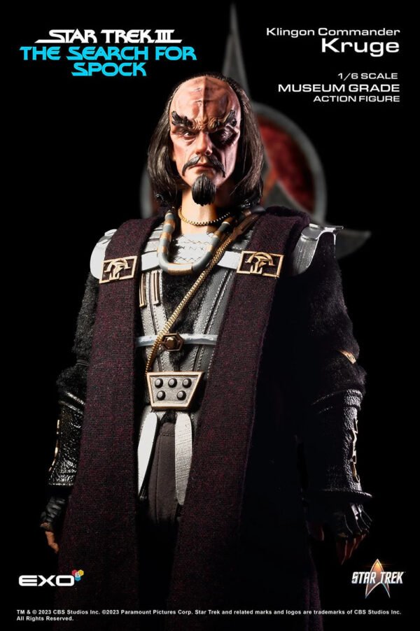 2024 Exo-6 Star Trek III The Search for Spock Commander Kruge Sixth Scale Figure - Image 5