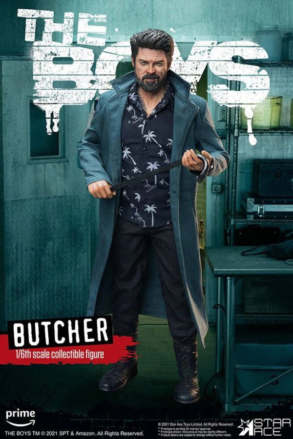 Star Ace Toys The Boys Billy Butcher Deluxe Sixth Scale Figure - Image 3