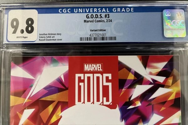 CGC 9.8 G.O.D.S. #3 Variant Edition - Image 2