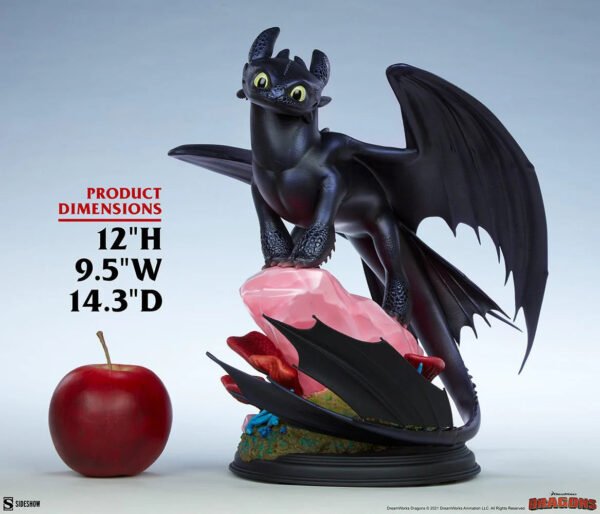 Sideshow Collectibles How to Train Your Dragon Toothless Statue - Image 2