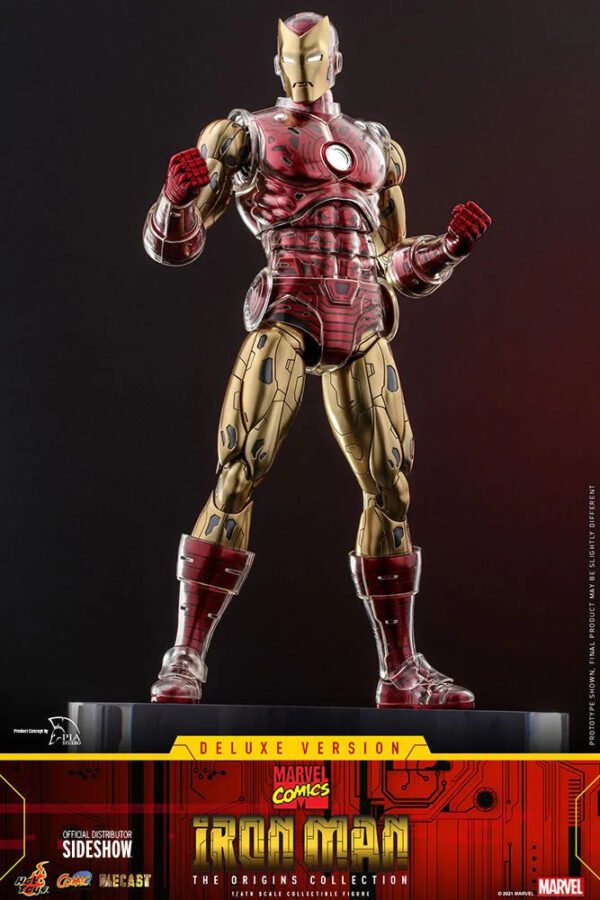 Hot Toys Iron Man the Origins Collection (Deluxe) Sixth Scale Figure - Image 3