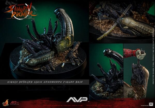 2024 Hot Toys Alien vs Predator Akaoni Samurai Predator Sixth Scale Figure - Image 7