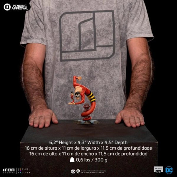 2024 Iron Studios DC Plastic Man Art Scale 1/10 Statue - Image 4