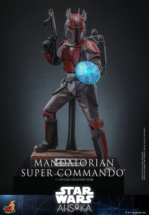 2024 Hot Toys Star Wars: The Clone Wars Mandalorian Super Commando Sixth Scale Figure - Image 4