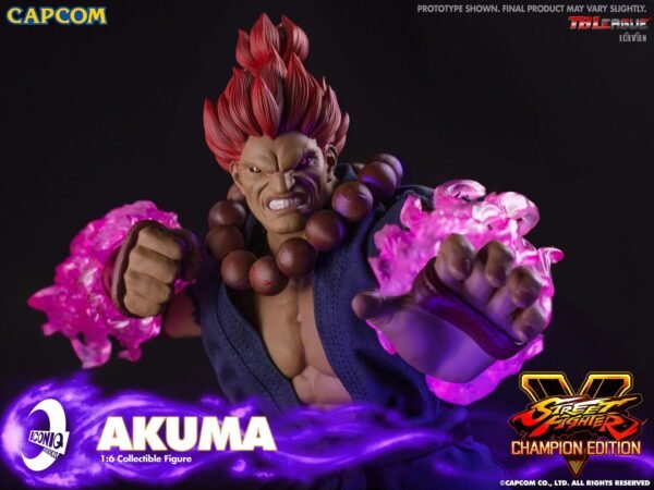 2024 Iconiq Studios Street Fighter V Akuma Sixth Scale Figure - Image 5