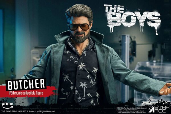 Star Ace Toys The Boys Billy Butcher Deluxe Sixth Scale Figure - Image 5