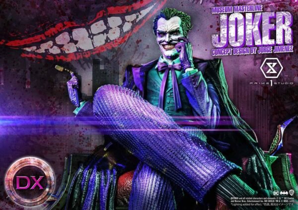 2024 Prime 1 Studio Museum Masterline Batman (Comics) The Joker (Concept Design by Jorge Jimenez) 1/3 Scale DX Bonus Version Statue