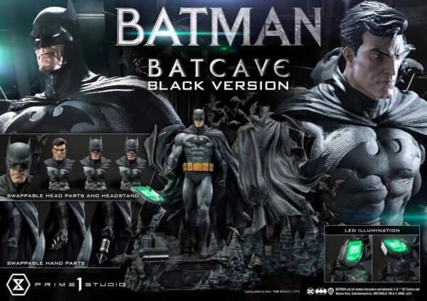 2024 Prime 1 Museum Masterline Batman: Hush (Comics) Batman Batcave Black Version 1/3 Scale Statue - Image 11
