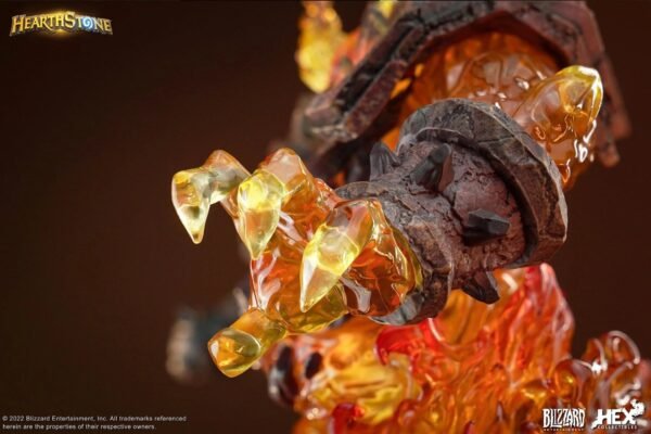 2024 HEX Collectibles Hearthstone Ragnaros the Firelord 11in Statue - Image 8
