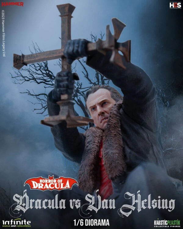 2024 Infinite Statue Horror of Dracula - Dracula vs Van Helsing 1:6 Scale Diorama - Image 6