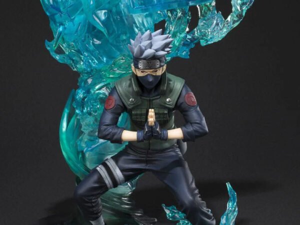 Tamashii Nations FiguartsZERO Naruto Shippuden Kakashi Hatake Susanoo Kizuna Relation Statue - Image 4