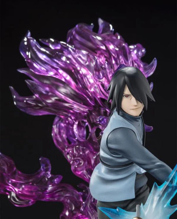 Tamashii Nations FiguartsZERO Boruto Naruto Next Generations Sasuke Uchiha Kizuna Relation Statue - Image 4