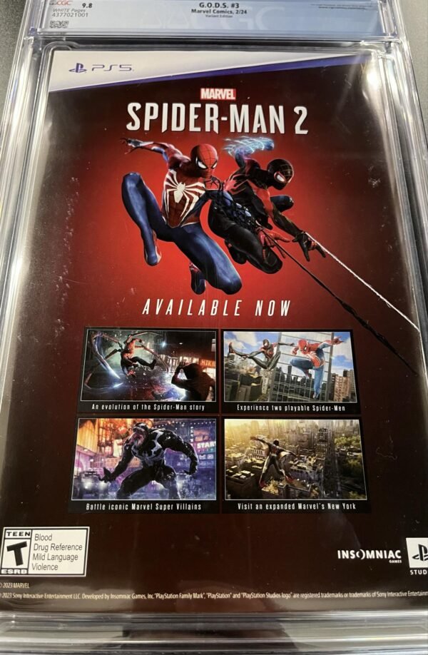 CGC 9.8 G.O.D.S. #3 Variant Edition - Image 3