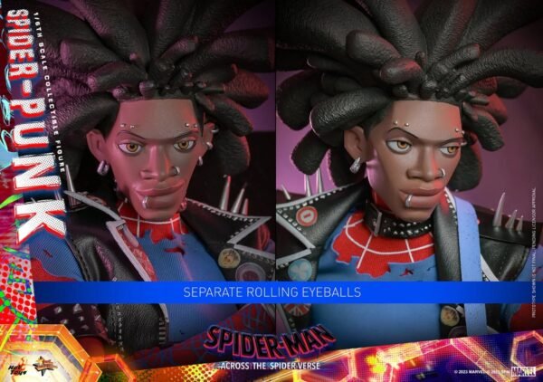 2024 Hot Toys Spider-Man: Across the Spider-Verse Spider-Punk Sixth Scale Figure - Image 5