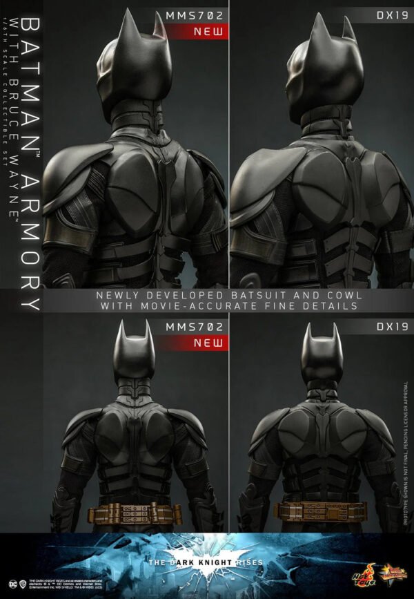 2024 Hot Toys Batman Armory with Bruce Wayne Sixth Scale Figure Set - Image 8
