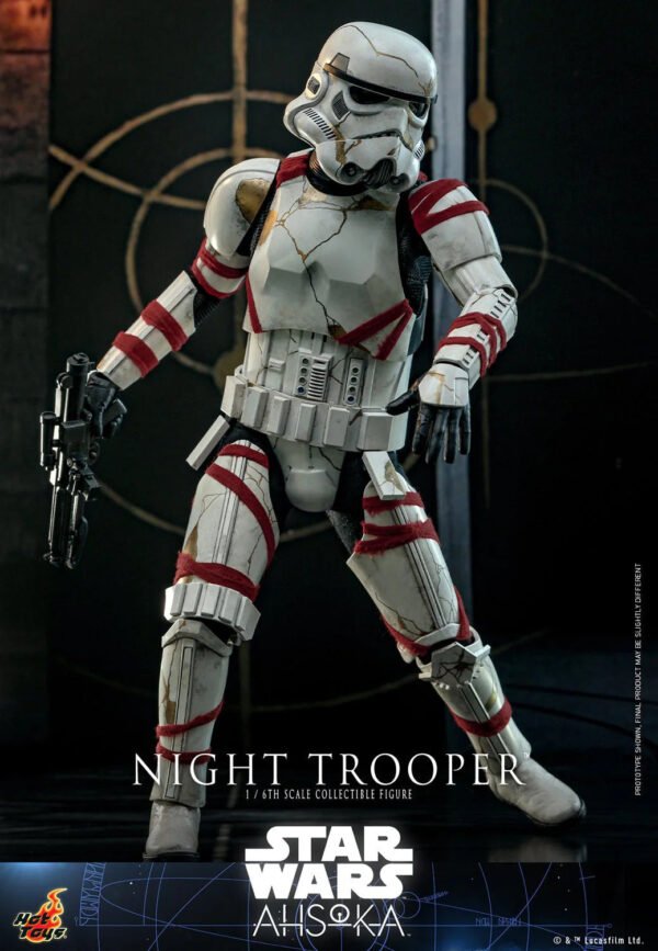 2024 Hot Toys Star Wars Ahsoka: Night Trooper Sixth Scale Figure - Image 6