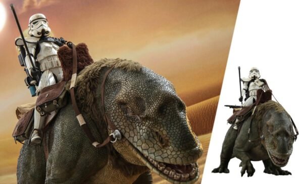 2024 Hot Toys Star Wars Sandtrooper Sergeant and Dewback Sixth Scale Figure
