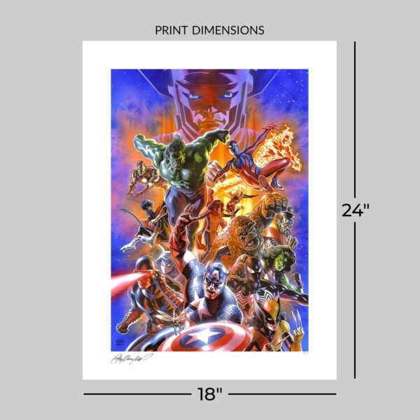 Sideshow Collectibles Secret Wars: Battleworld #1 Art Print - Image 2