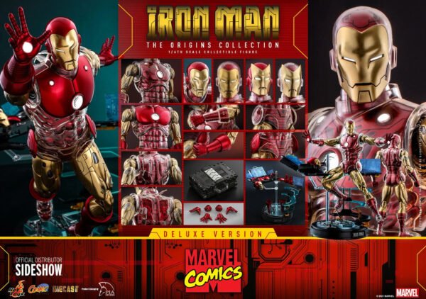 Hot Toys Iron Man the Origins Collection (Deluxe) Sixth Scale Figure - Image 12