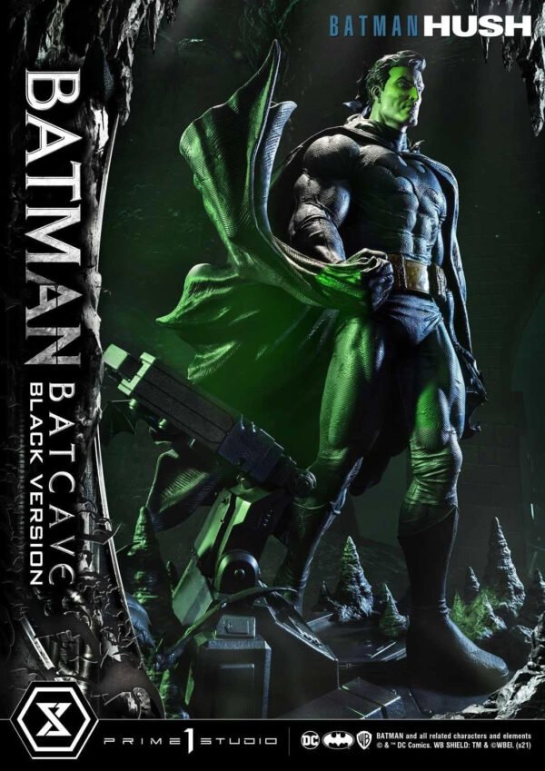 2024 Prime 1 Museum Masterline Batman: Hush (Comics) Batman Batcave Black Version 1/3 Scale Statue - Image 8