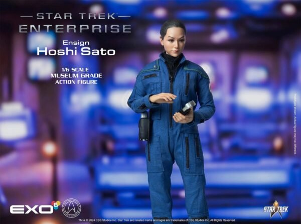 2024 Exo-6 Star Trek: Enterprise Ensign Hoshi Sato 1/6 Scale Figure - Image 4