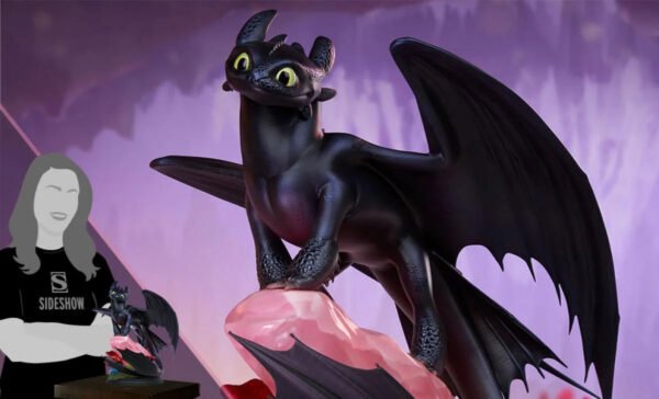 Sideshow Collectibles How to Train Your Dragon Toothless Statue