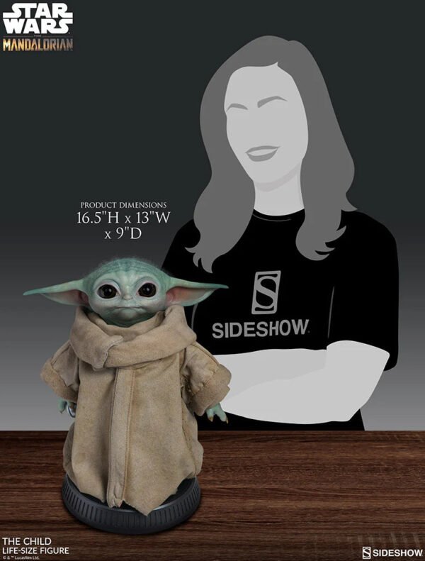 Sideshow Collectibles The Child Baby Yoda Life-Size Figure - Image 12