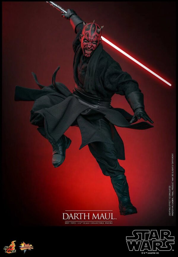 2024 Hot Toys Star Wars Episode I: The Phantom Menace Darth Maul Sixth Scale Figure - Image 6