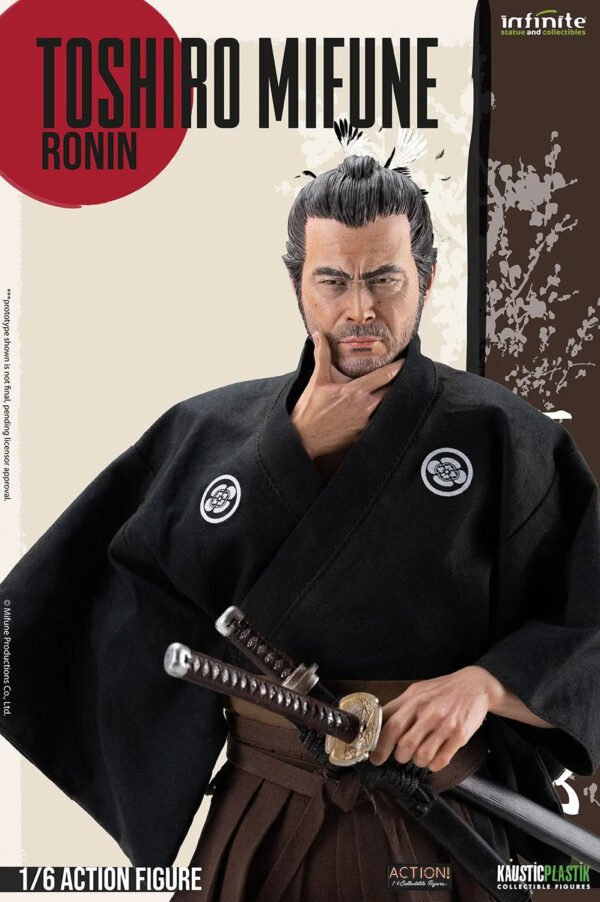 2024 Infinite Statue Toshiro Mifune Ronin Sixth Scale Figure - Image 4