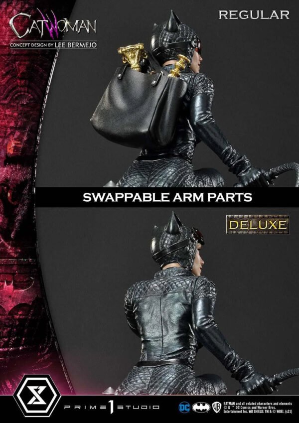 2024 Prime 1 Museum Masterline Batman (Comics) Catwoman (Concept Design by Lee Bermejo) DX Bonus Version 1:3 Scale Statue - Image 7