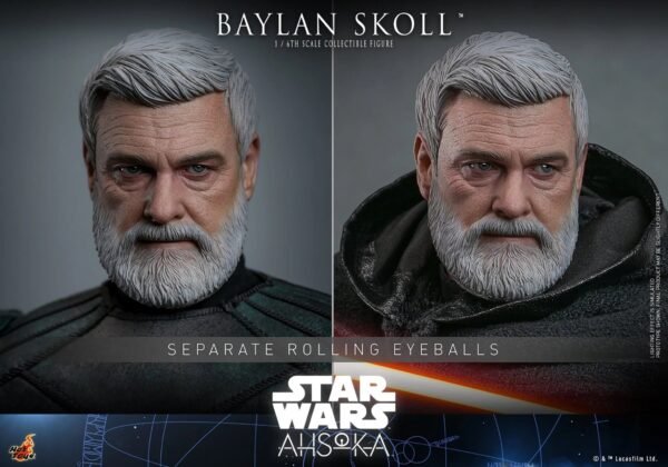 2024 Hot Toys Star Wars Ahsoka: Baylan Skoll Sixth Scale Figure - Image 4