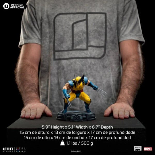 2024 Iron Studios X-Men 97 Wolverine 1/10 Art Scale Statue - Image 4
