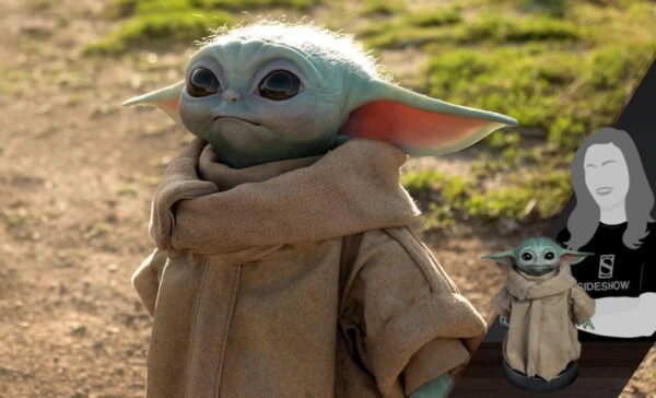 Sideshow Collectibles The Child Baby Yoda Life-Size Figure