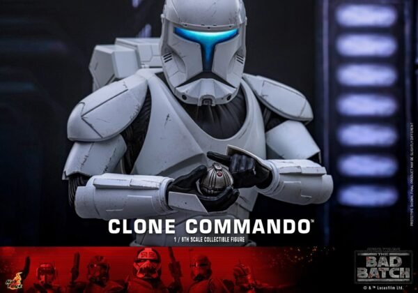 2024 Hot Toys Star Wars The Bad Batch Clone Commando Sixth Scale Figure - Image 6