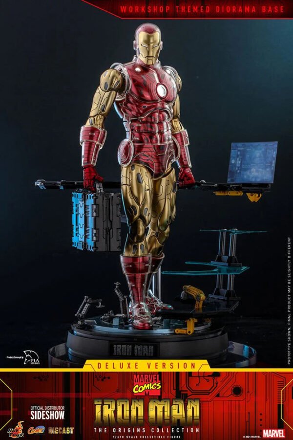 Hot Toys Iron Man the Origins Collection (Deluxe) Sixth Scale Figure - Image 7