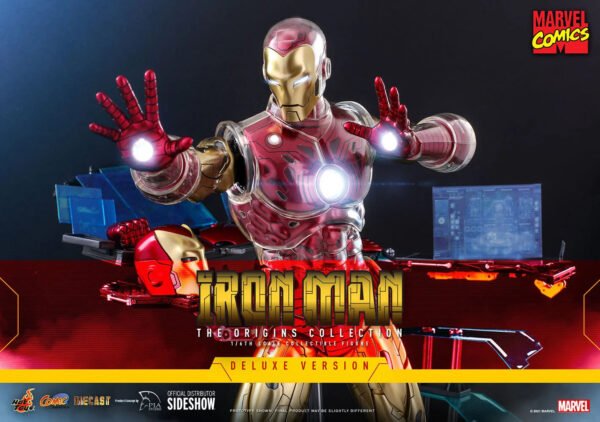 Hot Toys Iron Man the Origins Collection (Deluxe) Sixth Scale Figure - Image 2