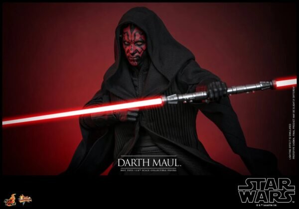 2024 Hot Toys Star Wars Episode I: The Phantom Menace Darth Maul Sixth Scale Figure - Image 5