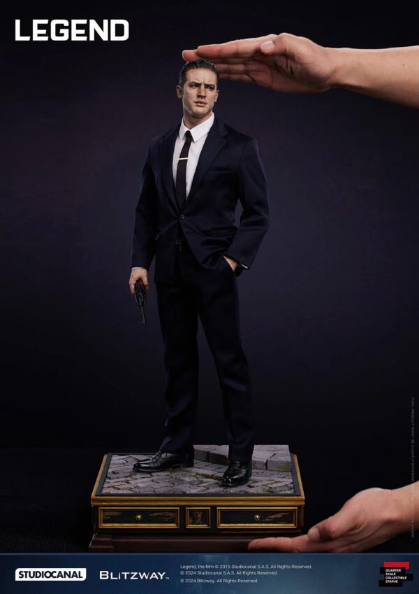 2024 Blitzway Legend(2015) Reginald “Reggie” Kray 1/4 Superb Scale Statue - Image 10
