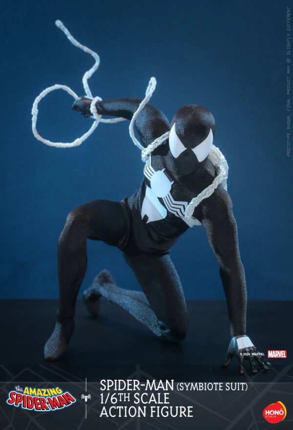 2024 Honō Studio Marvel Spider-Man (Symbiote Suit) Sixth Scale Figure - Hot Toys - Image 9