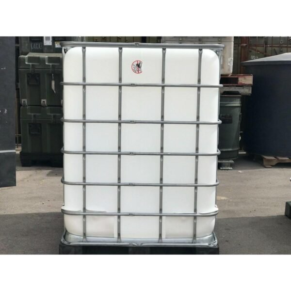 330 Gallon Food Grade IBC | Drinking Water, Rainwater Harvesting Container NO250089 - Image 7