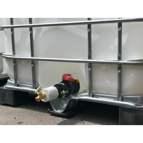 330 Gallon Food Grade IBC | Drinking Water, Rainwater Harvesting Container NO250089 - Image 5